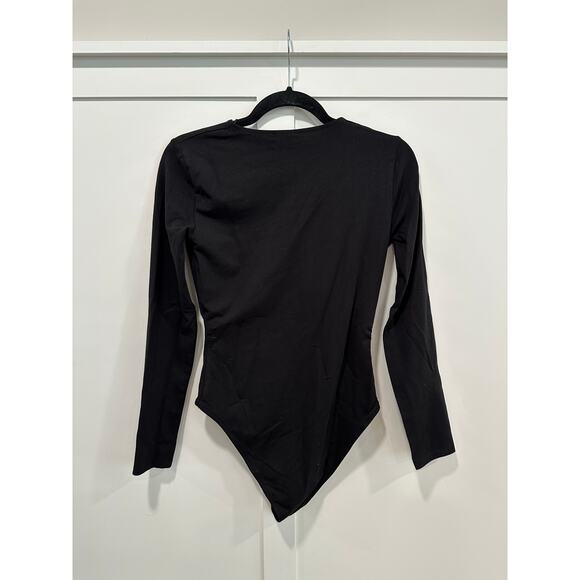 Zara V Neck Long Sleeve Bodysuit Size M - Picture 2 of 4
